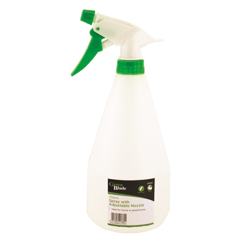 Spray Bottle with Adjustable Nozzle Garden Greenhouse Watering Plants 750/900ml