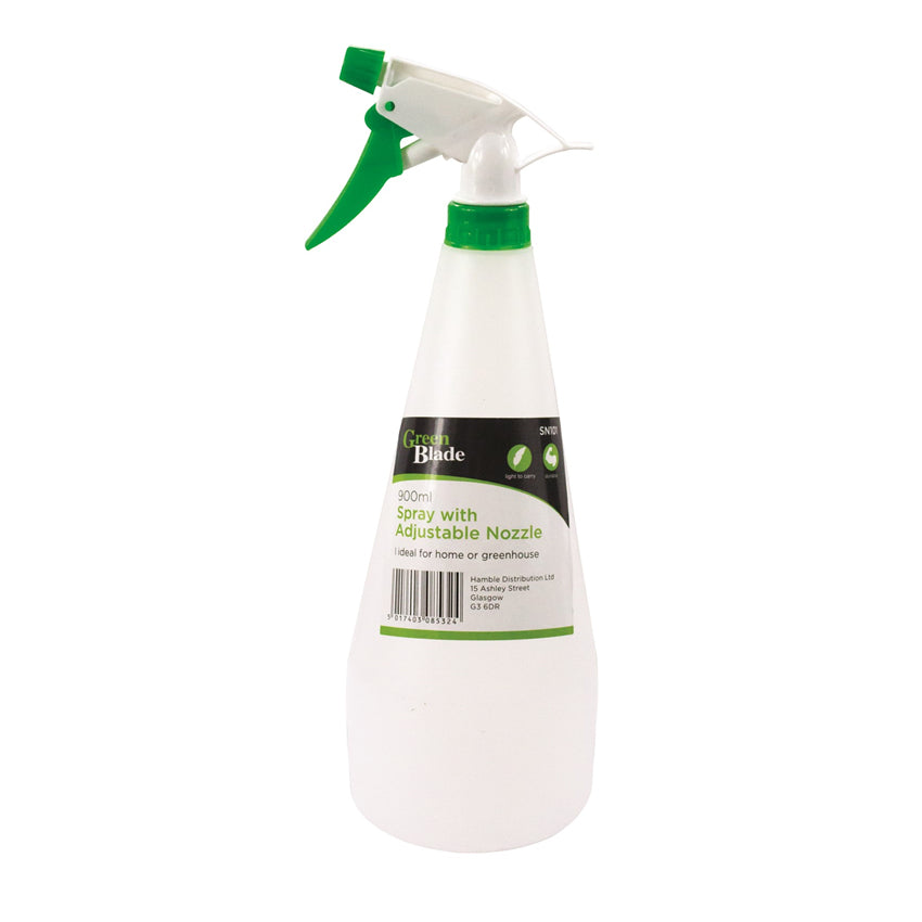 Spray Bottle with Adjustable Nozzle Garden Greenhouse Watering Plants 750/900ml