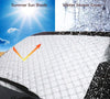 Car Reversible Windshield Aluminium Windscreen Cover Snow Ice Frost Sun UV Dust