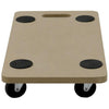 200kg Wheeled Platform Dolly Furniture Mover Transport Roller Trolley Castor