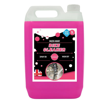 5 Litre Bike Cleaner Motorcross & Motorcycle Cleans Dirt Grime Away Spray On