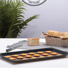 3 Pieces Non Stick Baking Roasting Cooking Trays Set Oven Dish Bakeware Bake Pan