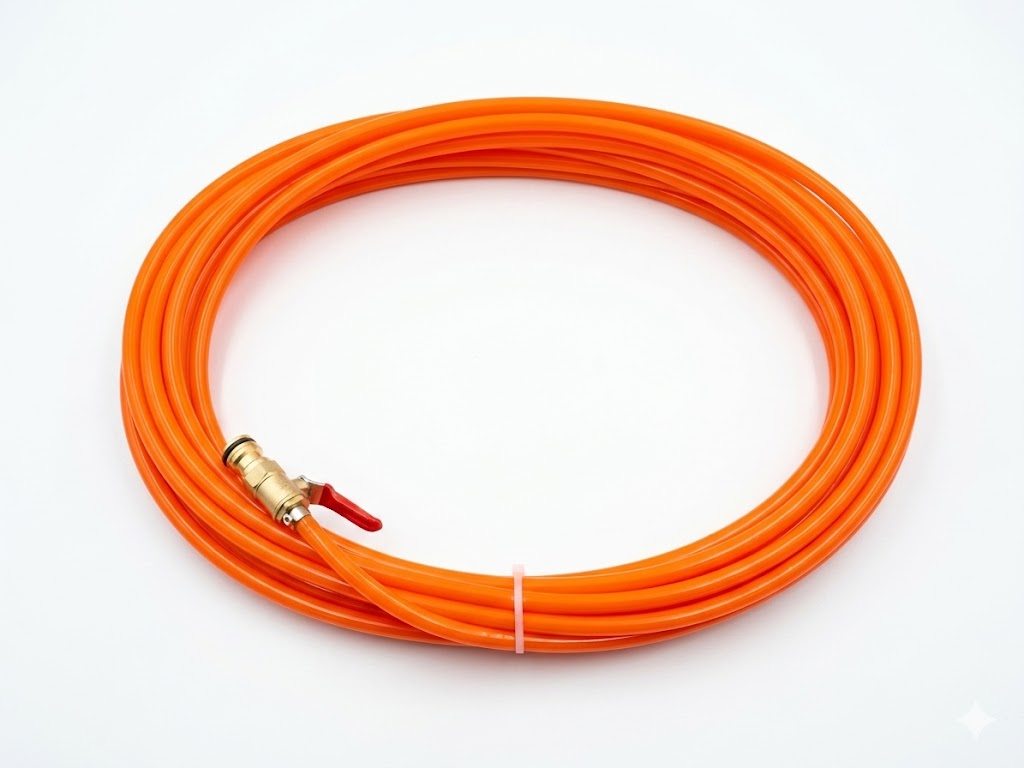 4.6M Triple Telescopic Window Washing Brush Kit Cleaning Extendable Pole Hose