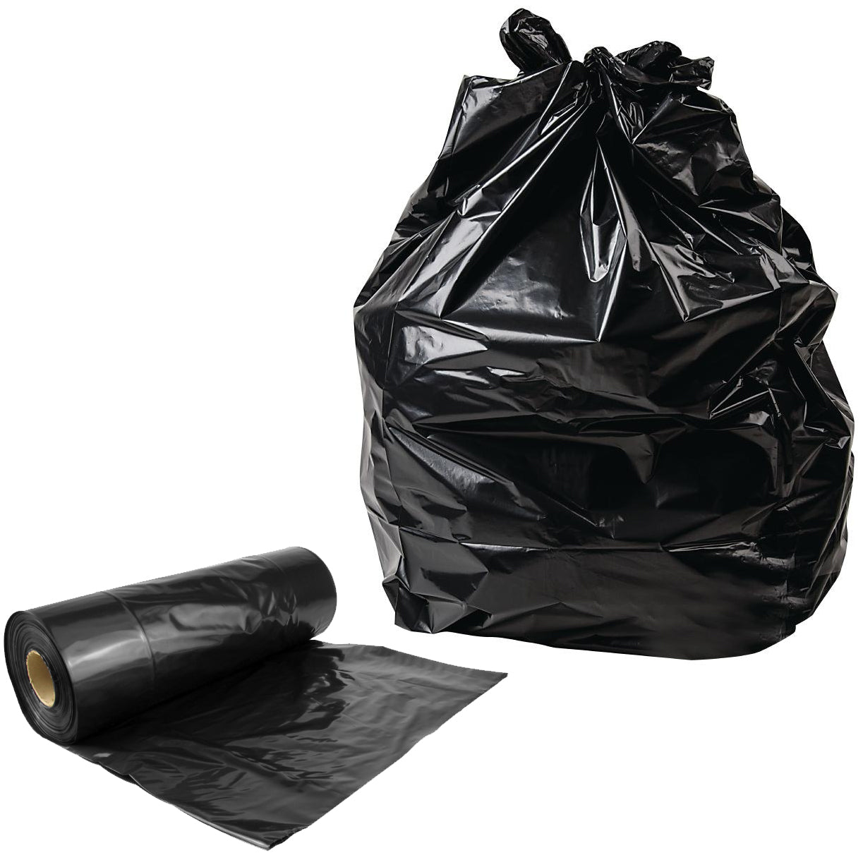 Heavy Duty Black Refuse Sacks Strong Bin Liners Dustbin Bags - 100 200 400 1000