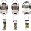 Garden Seed Peanut Fat Ball Wild Bird Feeder Hanging Squirrel Proof Garden Feed