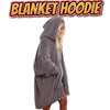 Hoodie Blanket Reversible Oversized Ultra Plush Sherpa Giant Hooded Sweatshirt