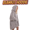 Hoodie Blanket Reversible Oversized Ultra Plush Sherpa Giant Hooded Sweatshirt