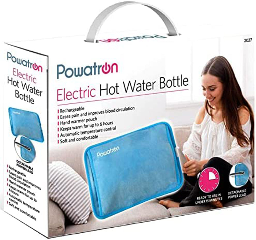 Rechargeable Electric Hot Water Bottle Bed Warmer Heat Pad Cheaper Than a Kettle