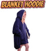 Hoodie Blanket Reversible Oversized Ultra Plush Sherpa Giant Hooded Sweatshirt