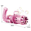 Bubble Machine 8-Hole Blower Automatic Electric Black Pink Gold Summer Outdoor