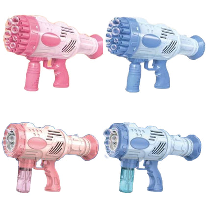 Bubble Machine Rechargeable Gun Handheld Automatic Space Kids Blowing Party