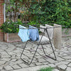 Clothes Airer Drying Rack Foldable with Height Adjustable Wings Laundry Dryer