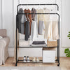 Heavy Duty Clothes Rail Rack Garment Hanging Display Stand Shoes Storage Shelves