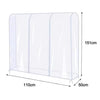 Transparent Clothes Garment Rail Rack Strong Zipped Cover Clear Protective Zip