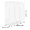 Transparent Clothes Garment Rail Rack Strong Zipped Cover Clear Protective Zip