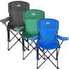 Camping Chair Lightweight Folding Portable with Cup Holder and Side Pocket Camp