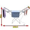 Electric Heated Clothes Airer Dryer Portable Indoor Horse Rack Laundry Folding