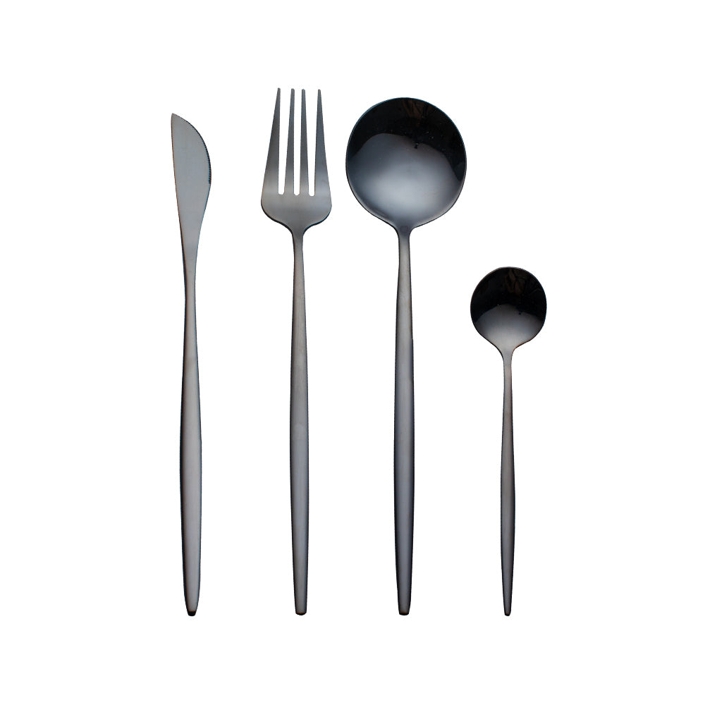 Premium Modern Cutlery Set Finest Quality Polished Stainless Steel 5 Colours