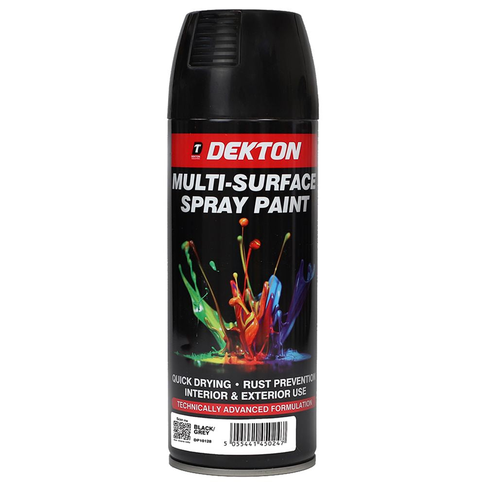 Dekton Multi Purpose Surface Spray Paint Matt Gloss Satin Metal Wood Plastic