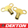 2 Pcs Radiator Plumbing Bleed Bleeding Key Keys Solid Brass Venting Air Valve