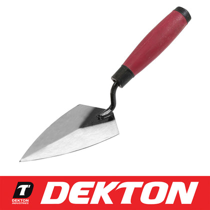 Dekton Soft Grip Pointing Trowel Brick Laying Builder Plastering Cement 6