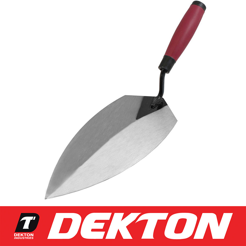 Dekton Brick Laying Trowel Builder Plastering Cement Mortar Soft Grip 11