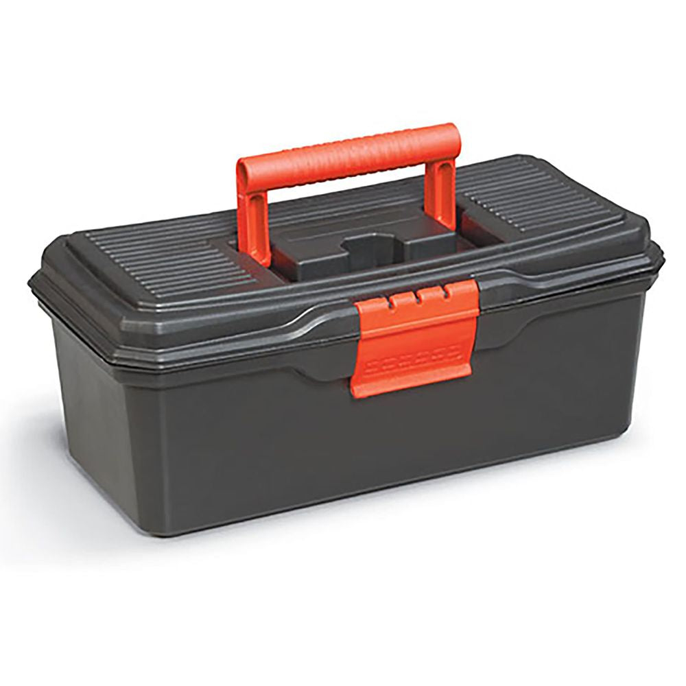 Tool Kit Box Storage Case Removable Tray Carry Handle DIY Organiser Compartment