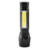 Dekton LED Torch 100 Lumens 100m Flashlight USB Rechargeable With Case