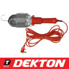 Dekton Work Light Torch Inspection Lamp Flash Light Corded Garage WorkLight