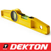 Dekton Magnetic Metal Spirit Level Boat Scaffolder Horizontal Vertical 250mm 10