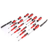 Dekton 58pc Magnetic Torx Pozi Hex Slotted Phillips Screwdriver Bit Set Storage