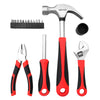 17pc Kitchen Drawer Tool Kit Hammer Wrench Combination Pliers Screwdriver Mallet