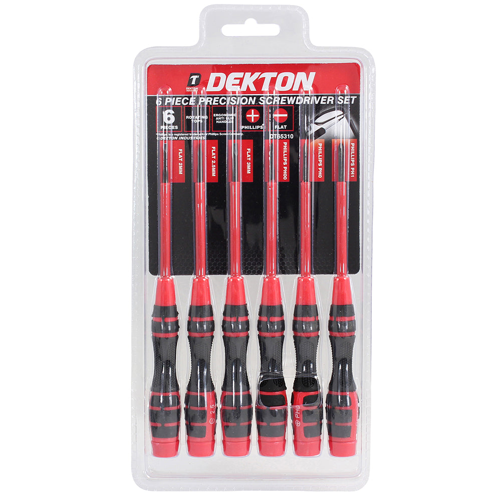 Dekton 6pc Precision Screwdriver Set