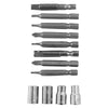 Dekton 12pc Impact Socket Driver Bits Screwdriver Bits