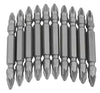 Dekton Set Of 10 Piece Double-Ended Screwdriver Power Bit Set