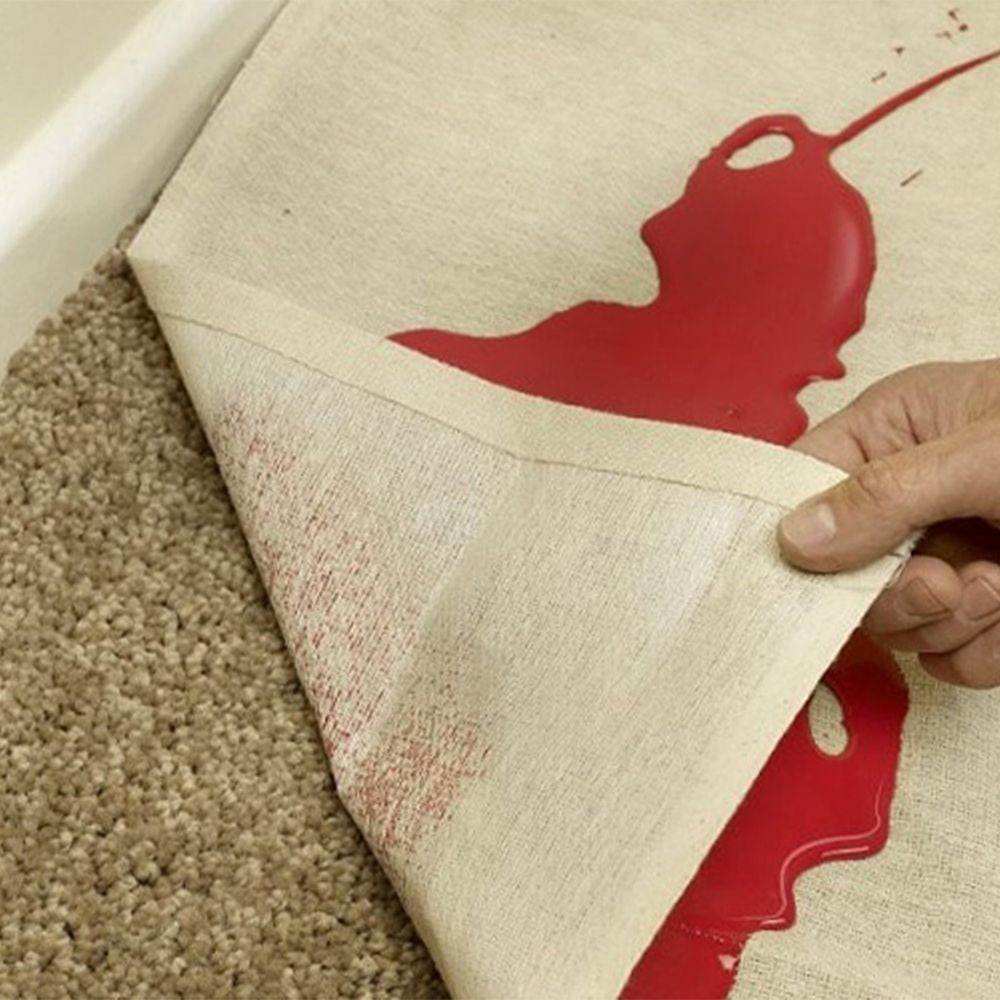 Dekton Double Sided Dust Sheet Water Resistant Protection Painting 3m x 2.5m DIY