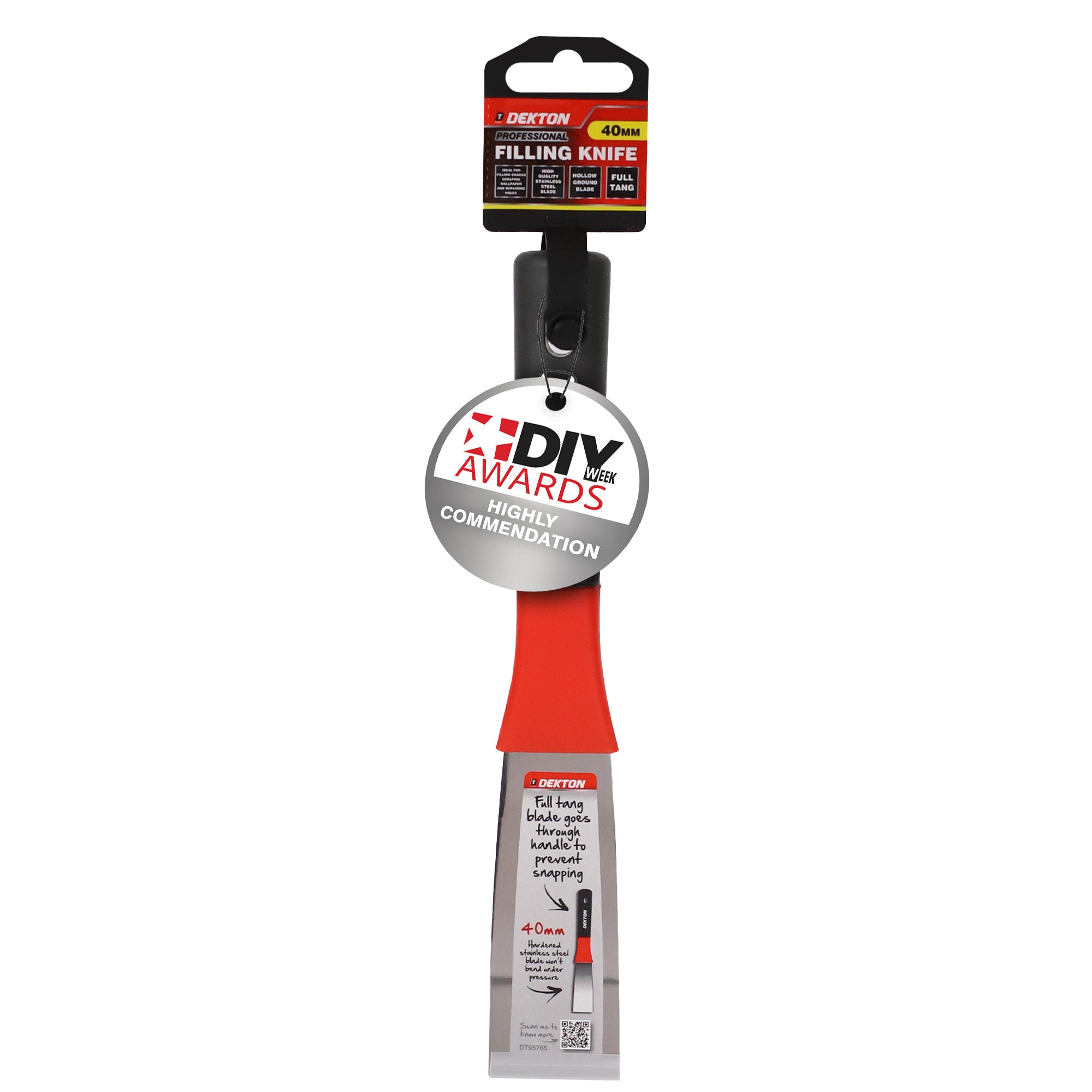 Dekton 100mm Professional Stripping Tool Heavy Duty Scraper Paint Wallpaper