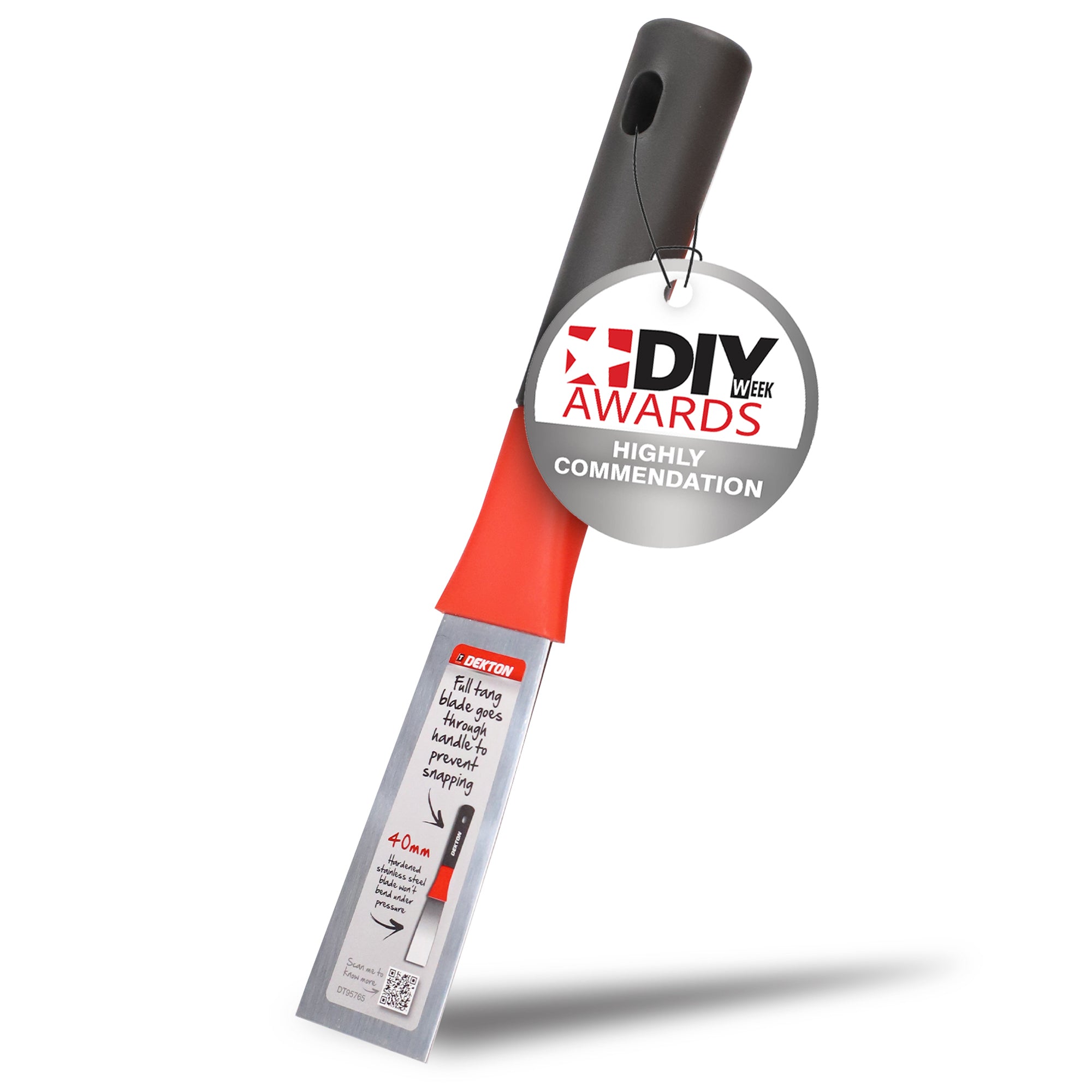 Dekton 100mm Professional Stripping Tool Heavy Duty Scraper Paint Wallpaper