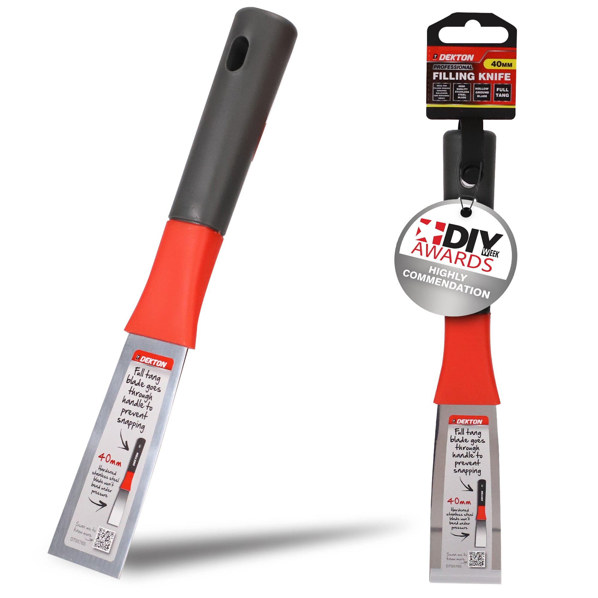 Dekton 100mm Professional Stripping Tool Heavy Duty Scraper Paint Wallpaper