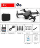 Dual 4K HD Camera Mini Drone Foldable RC Quadcopter 360° Headless Mode Case