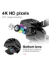 Dual 4K HD Camera Mini Drone Foldable RC Quadcopter 360° Headless Mode Case