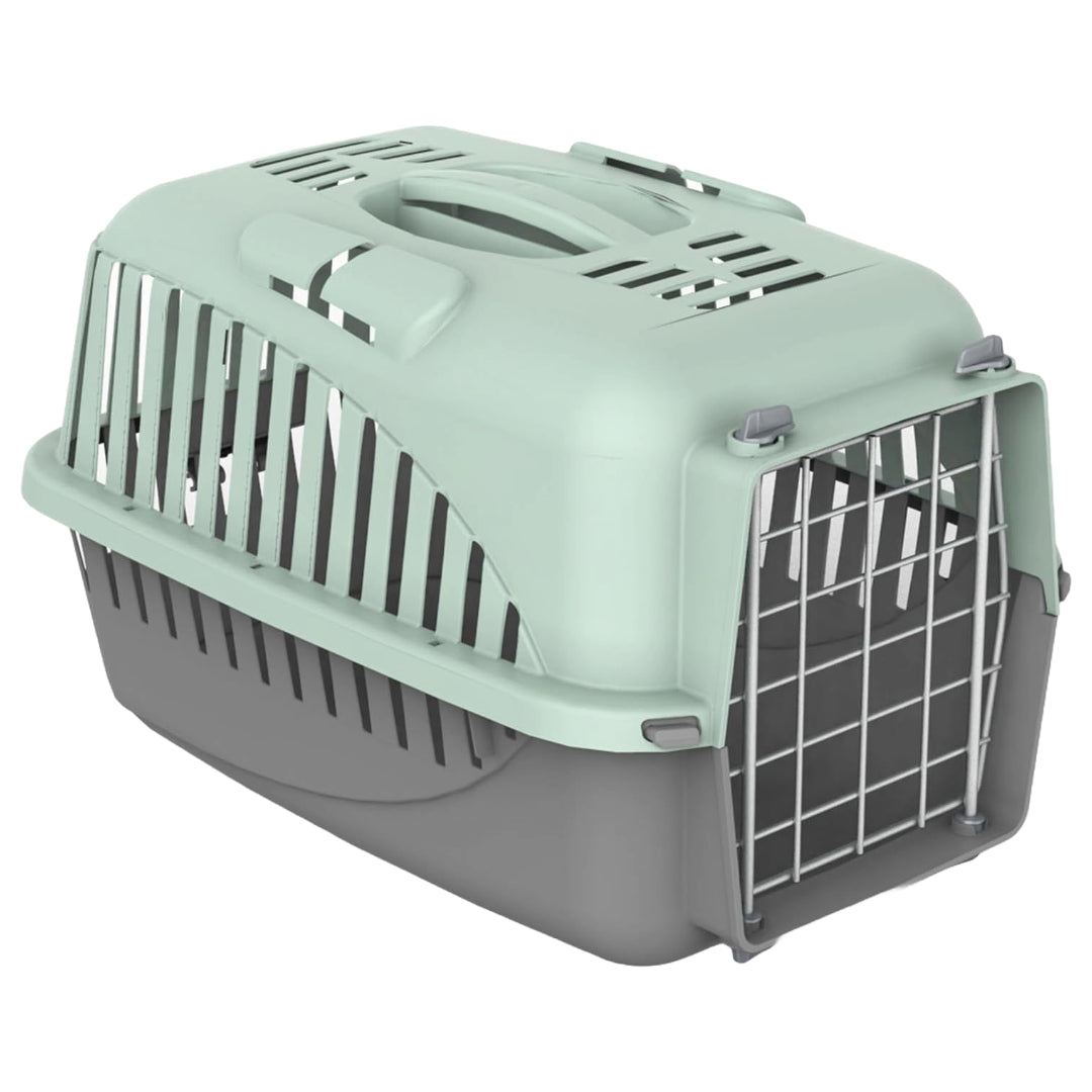 Pet Carrier Metal Door Dog Cat Carrier Safe Comfortable Travel Airline Approved