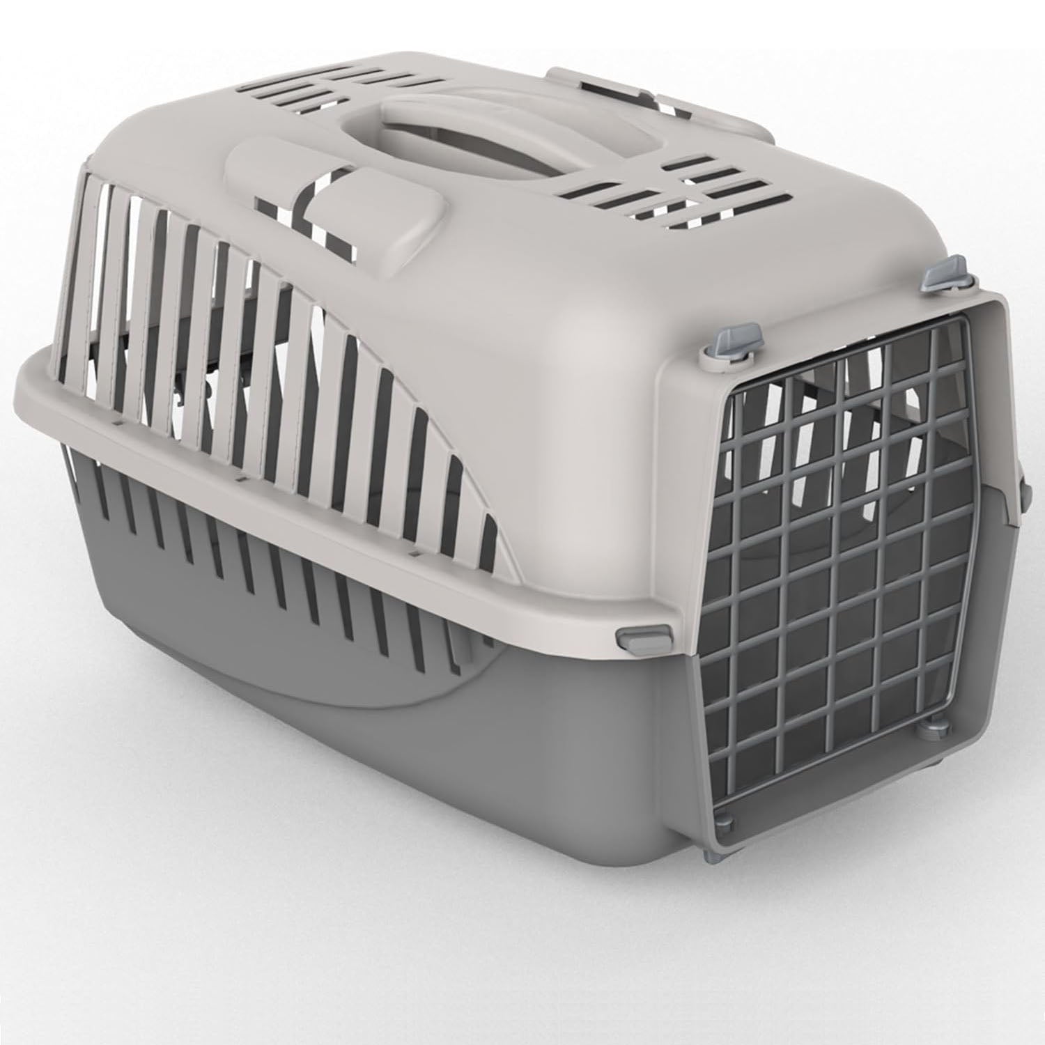 Pet Carrier Plastic Door Dog Cat Carrier Safe Comfy Travel Airline Approved