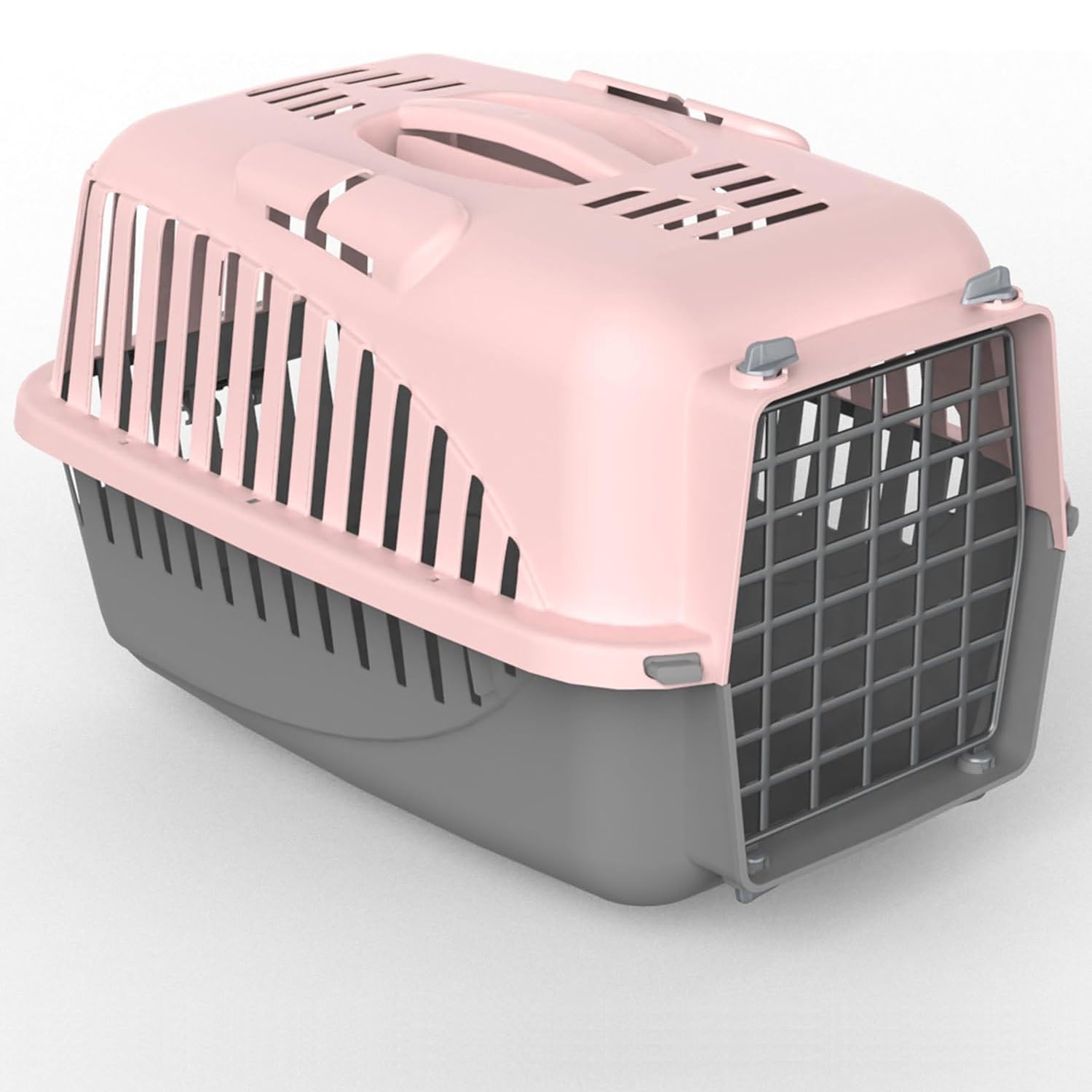 Pet Carrier Plastic Door Dog Cat Carrier Safe Comfy Travel Airline