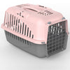 Pet Carrier Plastic Door Dog Cat Carrier Safe Comfy Travel Airline Approved