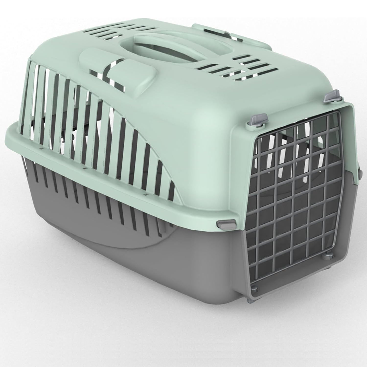 Pet Carrier Plastic Door Dog Cat Carrier Safe Comfy Travel Airline Approved