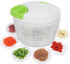 Pull String Hand Press Chopper Manual Food Processor To Slice Vegetables Onions