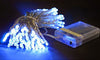 Christmas LED Fairy Lights Battery Operated - Xmas Tree Icicle String Table Wall