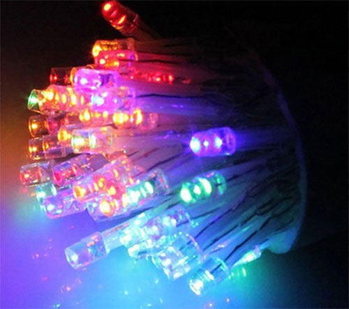 Christmas LED Fairy Lights Battery Operated - Xmas Tree Icicle String Table Wall