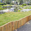 Bamboo Border Edging Garden Lawn Decorative Edge Fence Outdoor 1m x 30cm